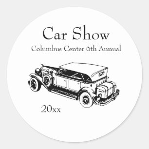 Adesivo Classic Car Show Stickers Customize