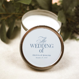 Adesivo Classic Luxe | Elegant Light Dusty Blue Wedding