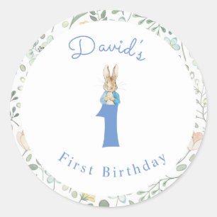 Adesivo Classic Peter the Rabbit Beatrix Potter Birthday