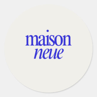 Adesivo Classic Round Stickers