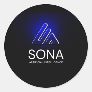 Adesivo Classic Round Stickers 