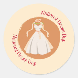 Adesivo Classic Round Stickers