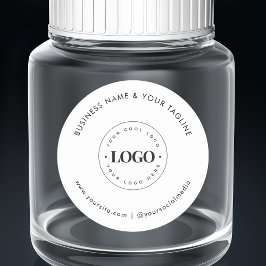 Adesivo Clássica Empresa Comercial Logotipo Personalizado 