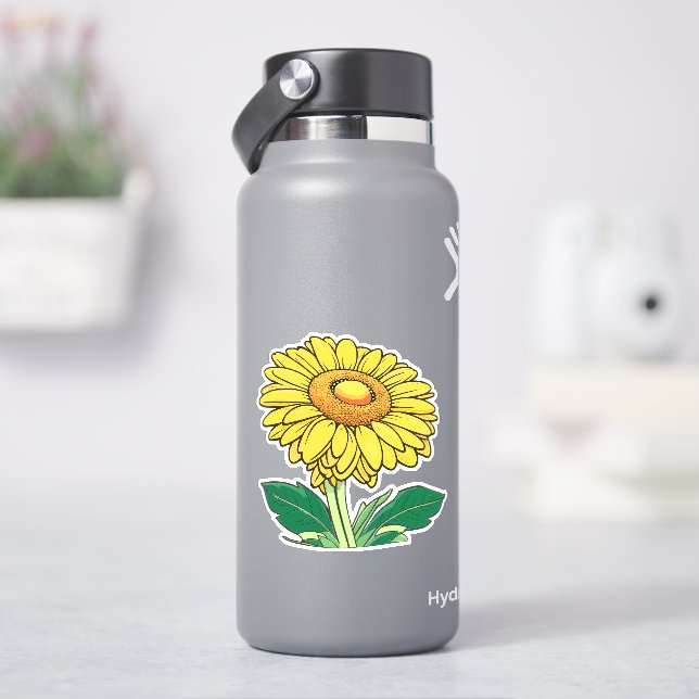 Adesivo Clássico Cheio Amarelo Amarelo-Brilhante (HidroFlask)