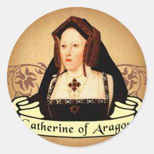 Adesivo Clássico de Catarina de Aragão