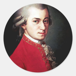 Adesivo Clássico de Mozart