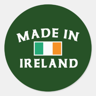 Adesivo Clássico Feito Na Irlanda