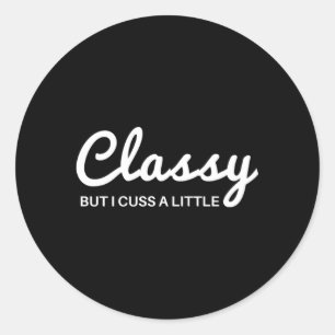 Adesivo Clássico, Mas Eu Cusco Um Pouco