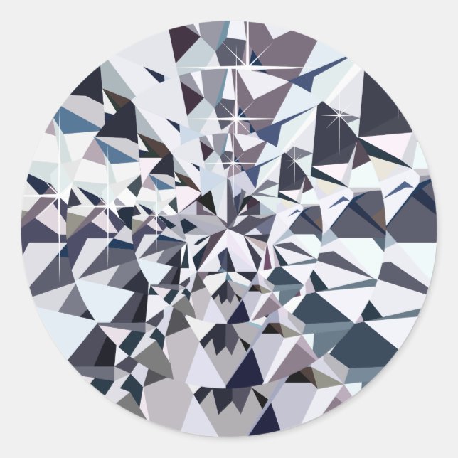 Adesivo Clássico Rhinestone Sticker (Frente)