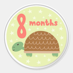 Adesivo Clássico Round Clássico de Milestone do 