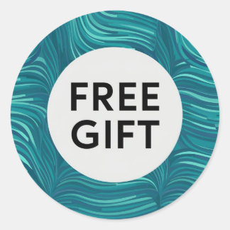 Adesivo Clássico Round Sticker Belo design de Presente Liv