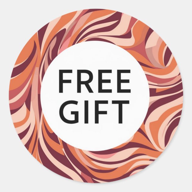 Adesivo Clássico Round Sticker Belo design de Presente Liv (Frente)