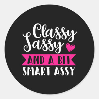 Adesivo Clássico Sassy E Um Bit Smart Assy
