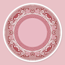 Adesivo Clássicos Selvagens Vermelhas Clássicas