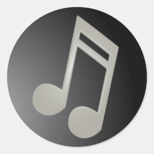 Adesivo Classy Music Note Sticker