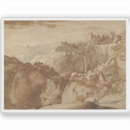 Adesivo Claude Lorrain (Claude Gellée) - Vista de Tivoli