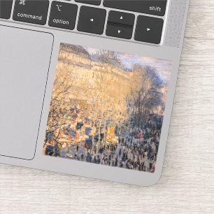 Adesivo Claude Monet - Boulevard des Capucines, Paris