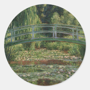 Adesivo Claude Monet Japonês Pegbridge & Water Lily Piscin