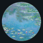 Adesivo Claude Monet - Lírios Água 1906<br><div class="desc">Lírios de Água (Ninfas) - Claude Monet,  Óleo na Canvas,  1906</div>