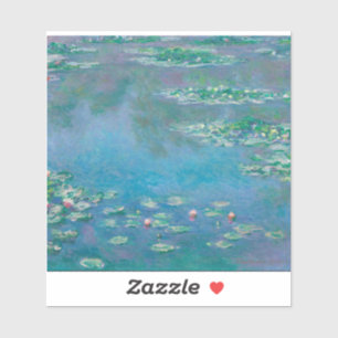 Adesivo Claude Monet - Lírios De Água