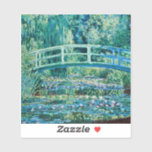 Adesivo Claude Monet - Lírios De Água E Ponte Japonesa<br><div class="desc">Claude Monet - Lírios E Ponte Japonesa (1899)</div>