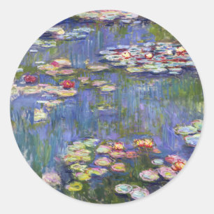 Adesivo Claude Monet - Nenúfares / Ninféias