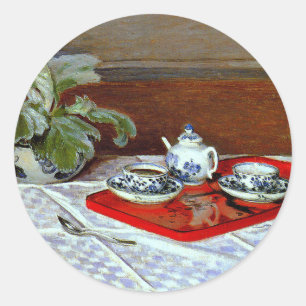Adesivo Claude Monet - O Conjunto de Chá,