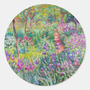 Adesivo Claude Monet - O Jardim de Íris em Giverny