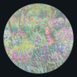 ADESIVO CLAUDE MONET "O JARDIM DO ARTISTA" ENVELOPE SEAL<br><div class="desc">CLAUDE MONET "THE ARTISTER GARDEN" ROUND ENVELOPE SEAL STICKER</div>