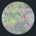 ADESIVO CLAUDE MONET "O JARDIM DO ARTISTA" ENVELOPE SEAL<br><div class="desc">CLAUDE MONET "THE ARTISTER GARDEN" ROUND ENVELOPE SEAL STICKER</div>