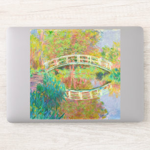 Adesivo Claude Monet - Ponte Japonesa, Giverny