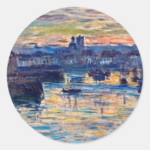 Adesivo Claude Monet - Porto Do Dieppe, Noite