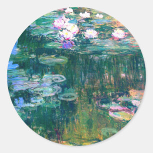 Adesivo Claude Monet Water Lily 1917