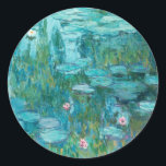 Adesivo Claude Monet Water Lily Wedding<br><div class="desc">Claude Monet Water Lily Wedker</div>
