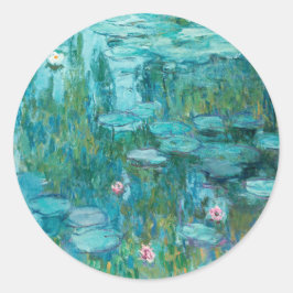 Adesivo Claude Monet Water Lily Wedding
