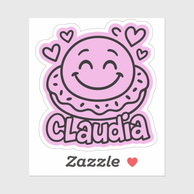 Adesivo Claudia Doodle Emoji 2 (Folha)
