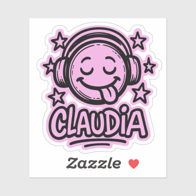 Adesivo Claudia Doodle Emoji 3 (Folha)