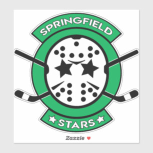 Adesivo Cláusulas de Janela de 8" do Springfield Stars