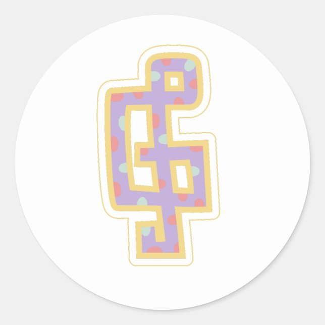 Adesivo clave de triplo (Frente)