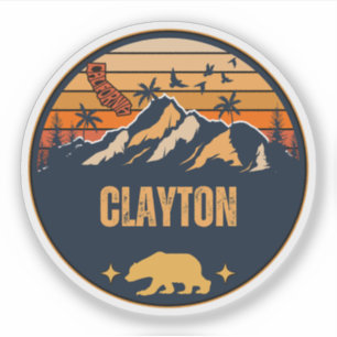 Adesivo Clayton, Califórnia