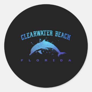 Adesivo Clearwater Beach, Flórida, Dolphin Scuba, Divino S