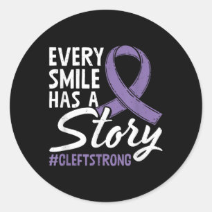 Adesivo Cleft Streft Cleft Warrior Cleft Craniofacial Awar