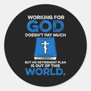 Adesivo Clergy Bíblico Ministro-Cristão Priest