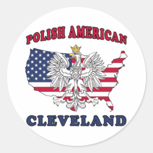 Adesivo Cleveland Ohio Polonês