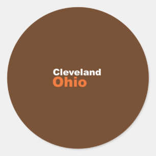 Adesivo Cleveland, Ohio Sticker