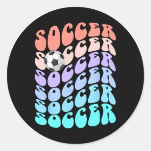 Adesivo Clic Futebol Apenas Garota Que Ama Jogo de Pontuaç