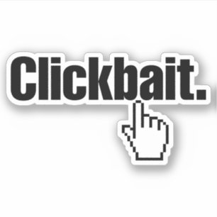 Adesivo Clickbait.