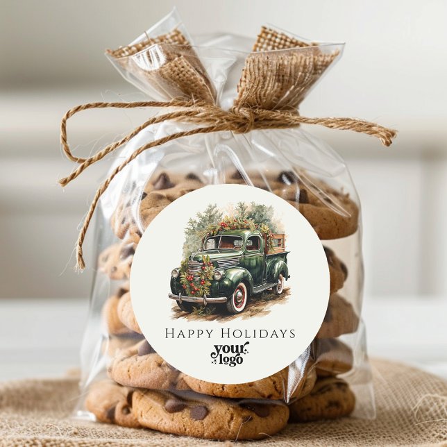 Adesivo Cliente de Logotipo Profissional - Presente Natal (Criador carregado)