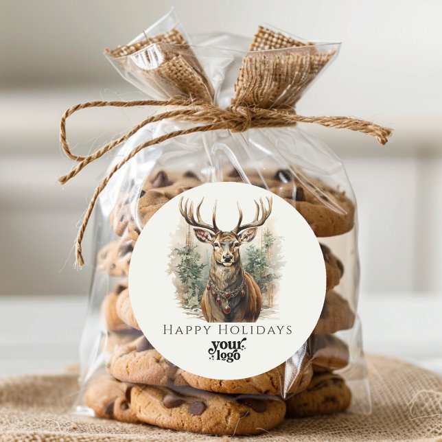 Adesivo Cliente de Logotipo Profissional - Presente Natal (Criador carregado)