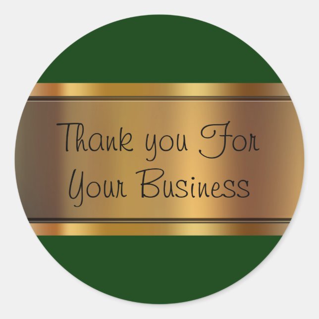 Adesivo Clientes Clássicos Agradecidos (Frente)